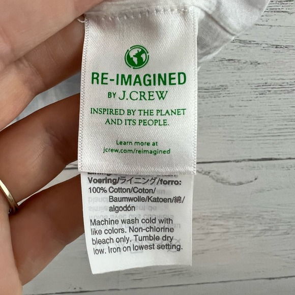 J. Crew Floral V Neck Cap Sleeve Top Size S - Picture 9 of 11